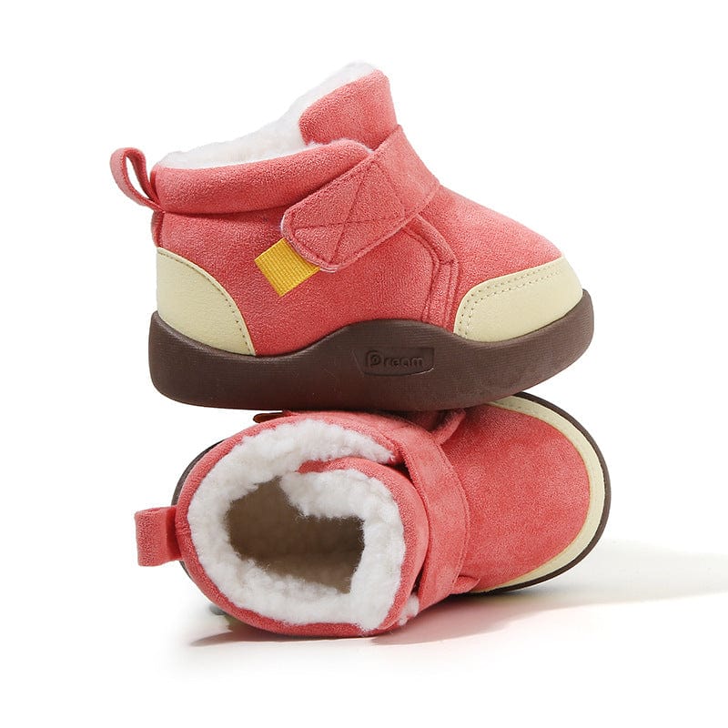 Honyjou™ Infant Winter Boots – Plush and Soft Sole Baby Snow Shoes