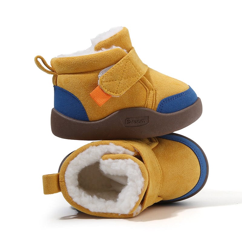 Honyjou™ Infant Winter Boots – Plush and Soft Sole Baby Snow Shoes