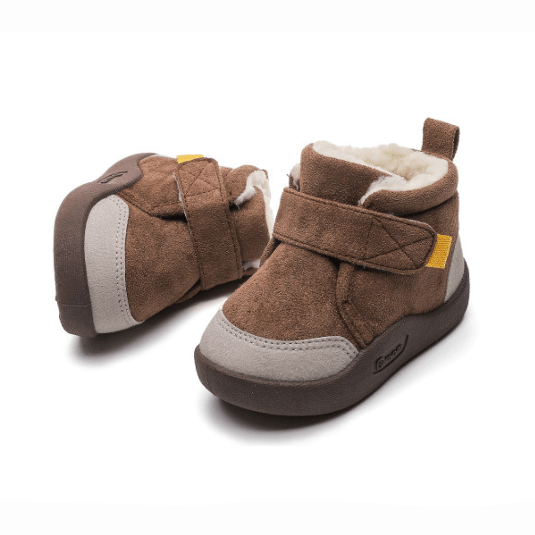 Honyjou™ Infant Winter Boots – Plush and Soft Sole Baby Snow Shoes